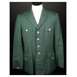German Green Wool Privately Tailored Uniform