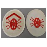 TENO Signals Specialist Insignia Pair (1933ï¿½1945)