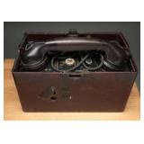 German Feldtelefon Modell 1942 Bakelite Field Set