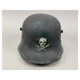 German WWI M16 Steel Helmet Fantasy Refurbished