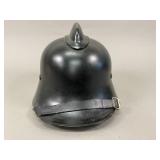 German M34 Fire Police Helmet With Crest