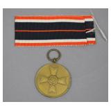 1939 War Merit Medal with Ribbon and Envelope