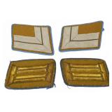 Third Reich NSDAP Collar Tabs (4)