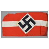 Third Reich Red Cotton Political Armband