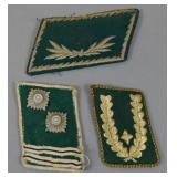 WWII German Forestry & Customs Collar Tabs Group