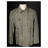 West German Bundeswehr Olive Moleskin Jacket