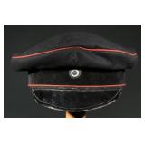 Prussian M1910 Enlisted Feldgrau Visor Cap