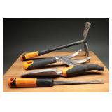 Fiskars Garden Hand Tool Set w/ Ergonomic Handles