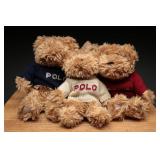 Polo Ralph Lauren Plush Bear Trio (3 Pcs)