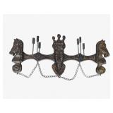 Witco Wrought Iron Candle Holders/ Wall Sculpture