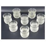 Vintage Stemless Water Goblets (8)