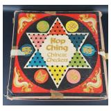 Vintage Hop Ching Chinese Checker Board