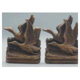 MCM Syroco Wood Duck Bookends (2)