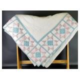 Vintage Hand Sewn Quilt