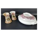 3 Piece Stoneware Lot