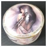 Native American Beauty Music Box Collection Jar