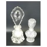 Vintage Crystal Perfume Bottles (2)