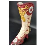 Decorative Ceramic Boot