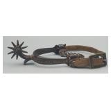 Antique Western Style Hand Forged Spur