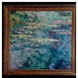 Large Oil on Canvas, Monet