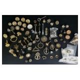 Large Collection of Vintage Drawer Pulls & Knobs