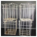 Vintage Wire Egg Crates (4)