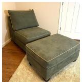 HM Richards Chair & Ottoman