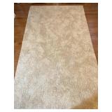 Cream Colored Shag Area Rug