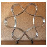 Chrome Wine Rack