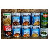 Canned Soups, Canned Veggies