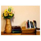 Book Holder, Kleenex Book Box, Vase