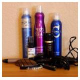 Hair Care Supplies, Clips & Conair Curing Iron
