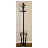 Hall Tree and Umbrella Stand