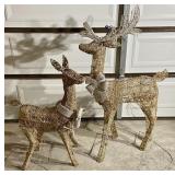 Lighted Christmas Yard Reindeer