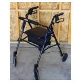 Black Walker with Small Wheels