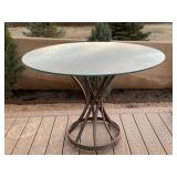 42" Glass Top Table