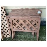 Lattice Border Fence