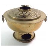 Small Brass Shabu Cooking Hot Pot