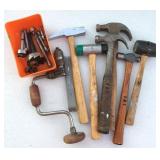 Hammers and Forstner Drill Bits