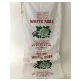 50 lb Flour Sacks (2), White Rose Cortez Milling C