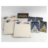 Santa Fe Railroad Memorabilia & 28lb Mine Rail (8)