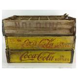 Vintage Coca-Cola & Nold, Inc. Wooden Bottle Crate