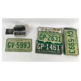 Vintage C & C Auto Sales Stickers; Chevrolet Seria