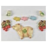 Vintage Chalkware Group (8)