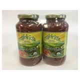 Organicville Pasta Sauce, (2) 24 oz. jars