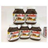 Nutella Hazelnut Spread with Cocoa, (5) 2.2 lbs ja