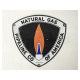 Natural Gas PL Co of America - Porcelain, Marker S
