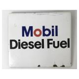 Mobile Diesel Fuel - Porcelain Gas Pump Sign