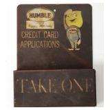 Humble Credit Card Application Holder