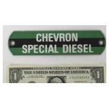 Chevron Special Diesel - Porcelain, Oil Station Ta